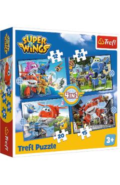 Puzzle 4 in 1. O echipa extraordinara