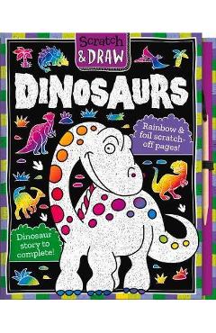 Scratch and Draw Dinosaurs - Nat Lambert