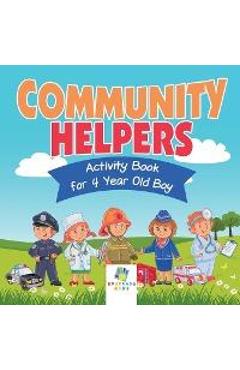 Community Helpers Activity Book for 4 Year Old Boy - Educando Kids