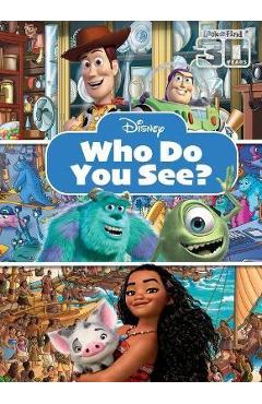 Disney Multi-Property: Who Do You See: Look and Find - Pi Kids