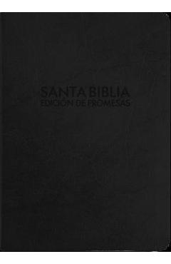 Santa Biblia de Promesas Reina Valera 1960 / Compacta / Piel Especial Color Negro - Unilit
