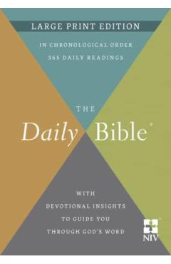 The Daily Bible(r) Large Print Edition - F. Lagard Smith
