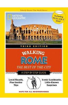National Geographic Walking Rome, 3rd Edition - National Geographic