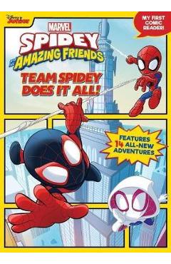 Spidey and His Amazing Friends Team Spidey Does It All!: My First Comic Reader! - Disney Books