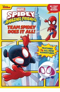 Spidey and His Amazing Friends Team Spidey Does It All!: My First Comic Reader! - Disney Books