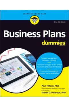 Business Plans for Dummies - Paul Tiffany
