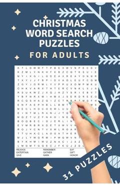 Christmas Word Search Puzzles: 31 word search puzzles - for adults, teens and grown-ups - fun time for christmas - christmas theme - christmas gift - - Brainfit Publishing