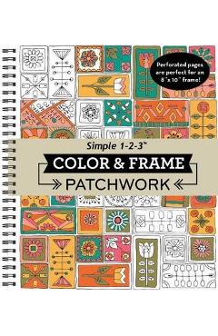 Color & Frame - Patchwork (Adult Coloring Book) - New Seasons