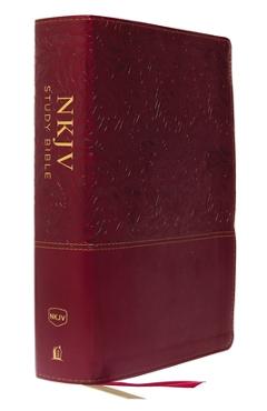 NKJV Study Bible, Imitation Leather, Red, Full-Color, Red Letter Edition, Comfort Print: The Complete Resource for Studying God\'s Word - Thomas Nelson
