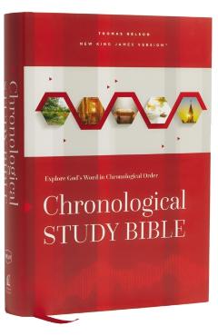 Nkjv, Chronological Study Bible, Hardcover, Comfort Print: Holy Bible, New King James Version - Thomas Nelson