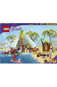 Lego Friends. Camping luxos pe plaja