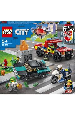 Lego City. Stingere de incendiu si urmarire politista