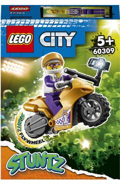 Lego City. Stuntz motocicleta de cascadorie cu selfie