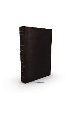 Niv, Chronological Study Bible, Leathersoft, Black, Comfort Print: Holy Bible, New International Version - Thomas Nelson