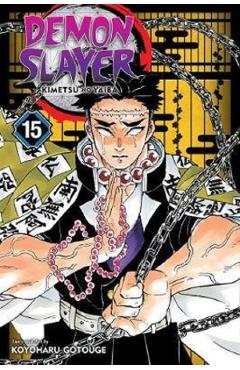 Demon Slayer: Kimetsu no Yaiba Vol.15 – Koyoharu Gotouge Koyoharu Gotouge imagine 2022 cartile.ro