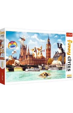 Puzzle 1000. Catelusi la Londra