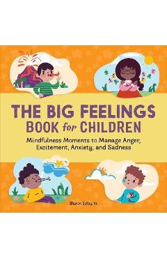 The Big Feelings Book for Children: Mindfulness Moments to Manage Anger, Excitement, Anxiety, and Sadness - Sharon Selby