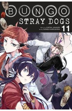 Bungo Stray Dogs Vol.11 – Kafka Asagiri, Sango Harukawa Asagiri poza bestsellers.ro