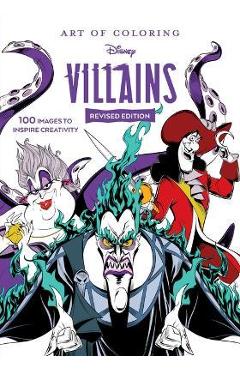 Art of Coloring: Disney Villains - Disney Books
