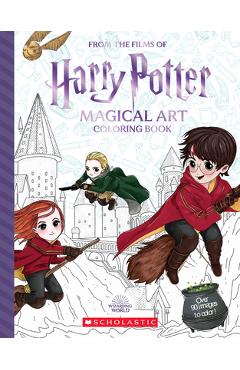 Magical Art Coloring Book (Harry Potter) - Violet Tobacco