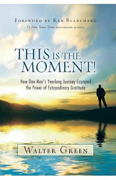 This Is the Moment!: How One Man\'s Yearlong Journey Captured the Power of Extraordinary Gratitude - Walter Green