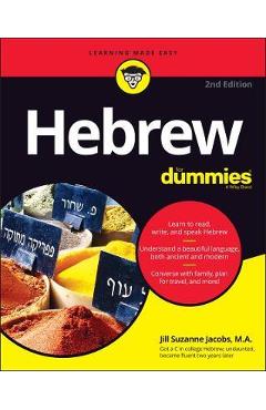 Hebrew for Dummies - Jill Suzanne Jacobs
