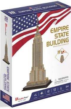 Puzzle 3D. Empire State Building