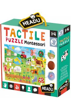 Montessori. Puzzle tactil