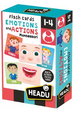 Montessori. Cartonase emotii si actiuni