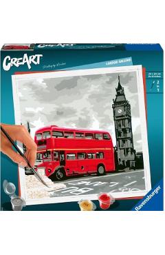 Pictura pe numere. Londra