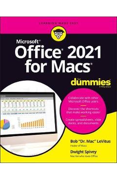 Office 2021 for Macs for Dummies - Bob Levitus