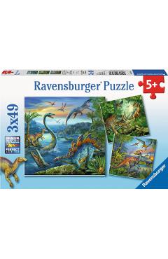 Puzzle 3 in 1. Farmecul dinozaurilor