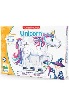 Primul meu puzzle de podea: Unicorn