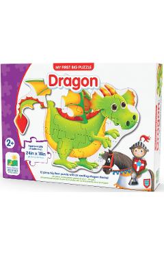 Primul meu puzzle de podea: Dragon