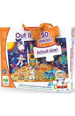 Puzzle mare de podea: In spatiu