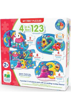 Set primele mele 4 puzzle-uri: 123