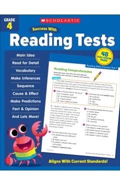 Scholastic Success with Reading Tests Grade 4 - Scholastic Teaching Resources