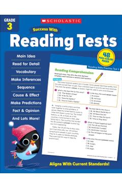 Scholastic Success with Reading Tests Grade 3 - Scholastic Teaching Resources
