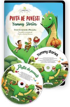 Dublu CD. Pofta de povesti. Yummy Stories - Luminita Alexandru