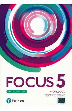 Focus 5 2nd Edition Workbook – Daniel Brayshaw, Tomasz Siuta, Beata Trapnell, Dean Russell 2nd 2022
