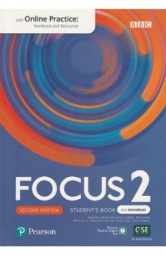 Focus 2 2nd Edition Student’s Book + Active Book with Online Practice – Sue Kay, Vaughan Jones, Daniel Brayshaw, Marta Inglot, Bartosz Michalowski, Beata Trapnell Bartosz Michalowski imagine 2022 cartile.ro