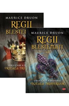 Pachet Regii blestemati. 2 volume – Maurice Druon libris.ro imagine 2022 cartile.ro