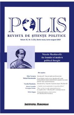 Polis Vol.9 Nr.3(33) Serie noua iunie-august 2021. Revista de Stiinte politice