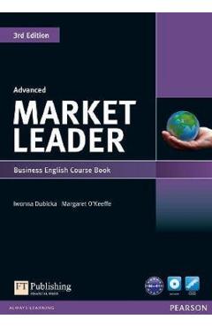 Market Leader 3rd Edition Advanced Business English Course Book – Iwonna Dubicka, Margaret O’Keeffe 3rd 2022