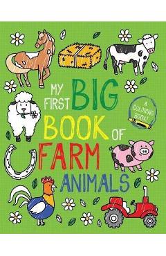 My First Big Book of Farm Animals - Little Bee Books