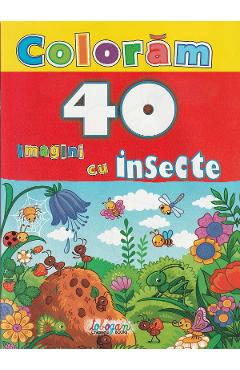 Coloram. 40 de imagini cu insecte