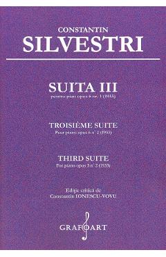 Suita 3 pentru pian opus 6 nr.1 - Constatin Silvestri