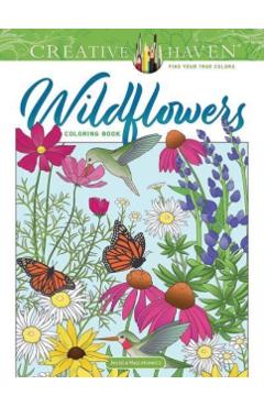 Creative Haven Wildflowers Coloring Book - Jessica Mazurkiewicz