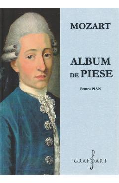 Album de piese pentru pian – Mozart Album