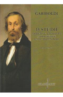 15 studii moderne, elegante si progresive pentru incepatori pentru flaut - Giuseppe Gariboldi